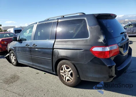 2005 Honda Odyssey Exl from USA, damaged, VIN 5FNRL38765B120573